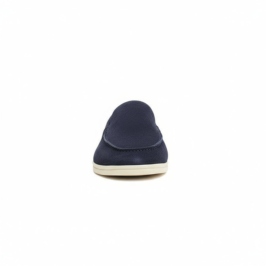 HARBOUR SUEDE LOAFERS - Blue