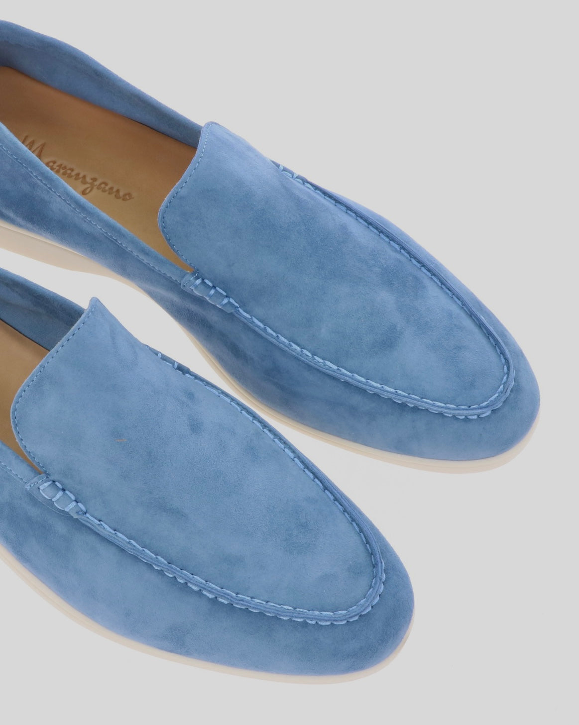 HARBOUR SUEDE LOAFERS-Marine Blue