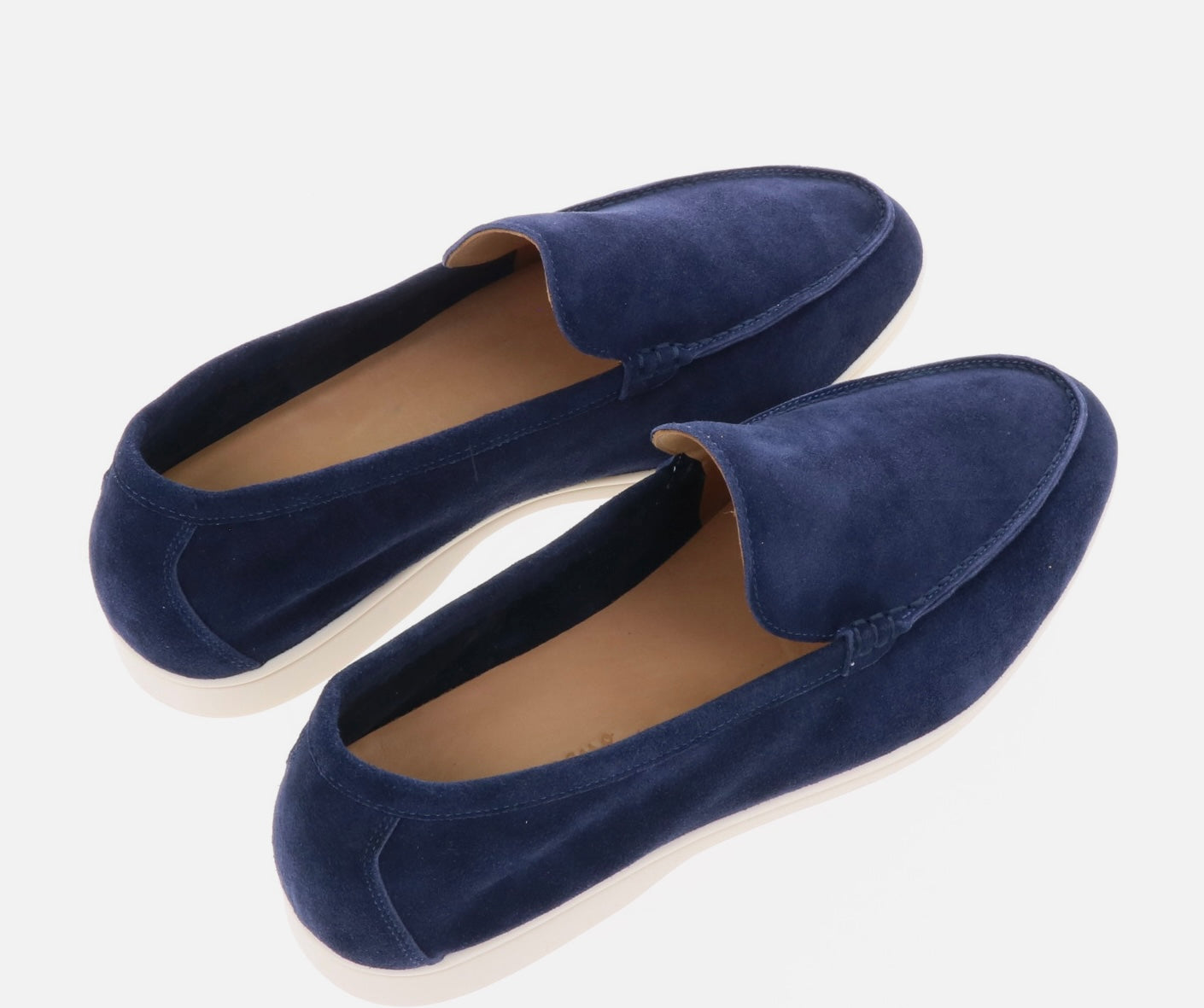 HARBOUR SUEDE LOAFERS- Royal Navy Blue